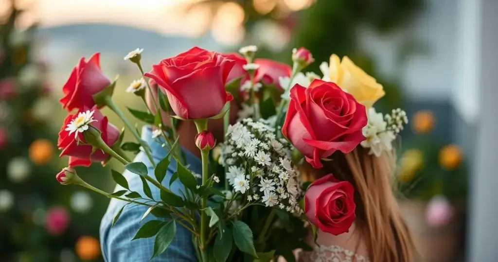 flores para o dia dos namorados