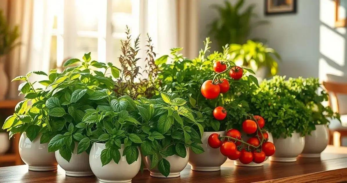 iluminação para horta interna