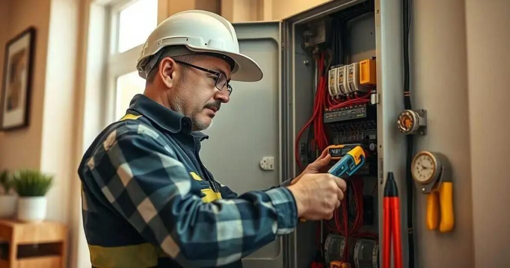 manutenção do sistema elétrico residencial