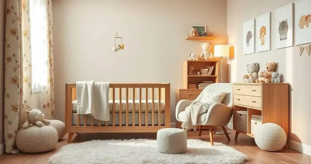 quarto de bebê decorado