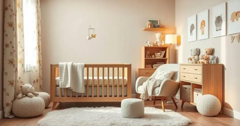 quarto de bebê decorado