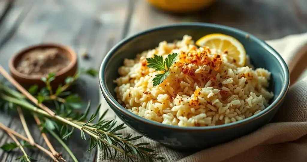 receita de arroz com açafrão
