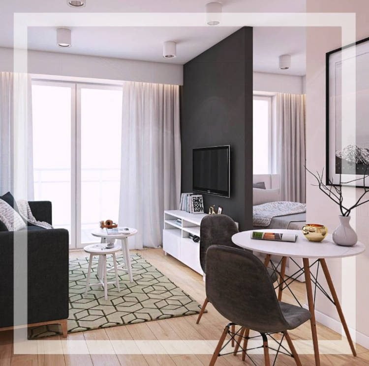 Studio de 25m²: 15 ideias para decorar ...