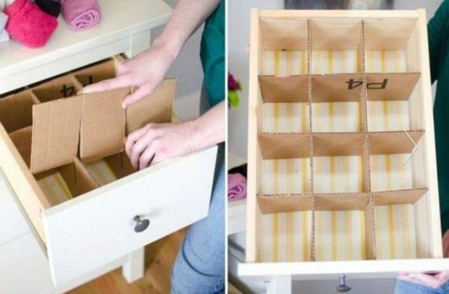 Organizador de ropa interior