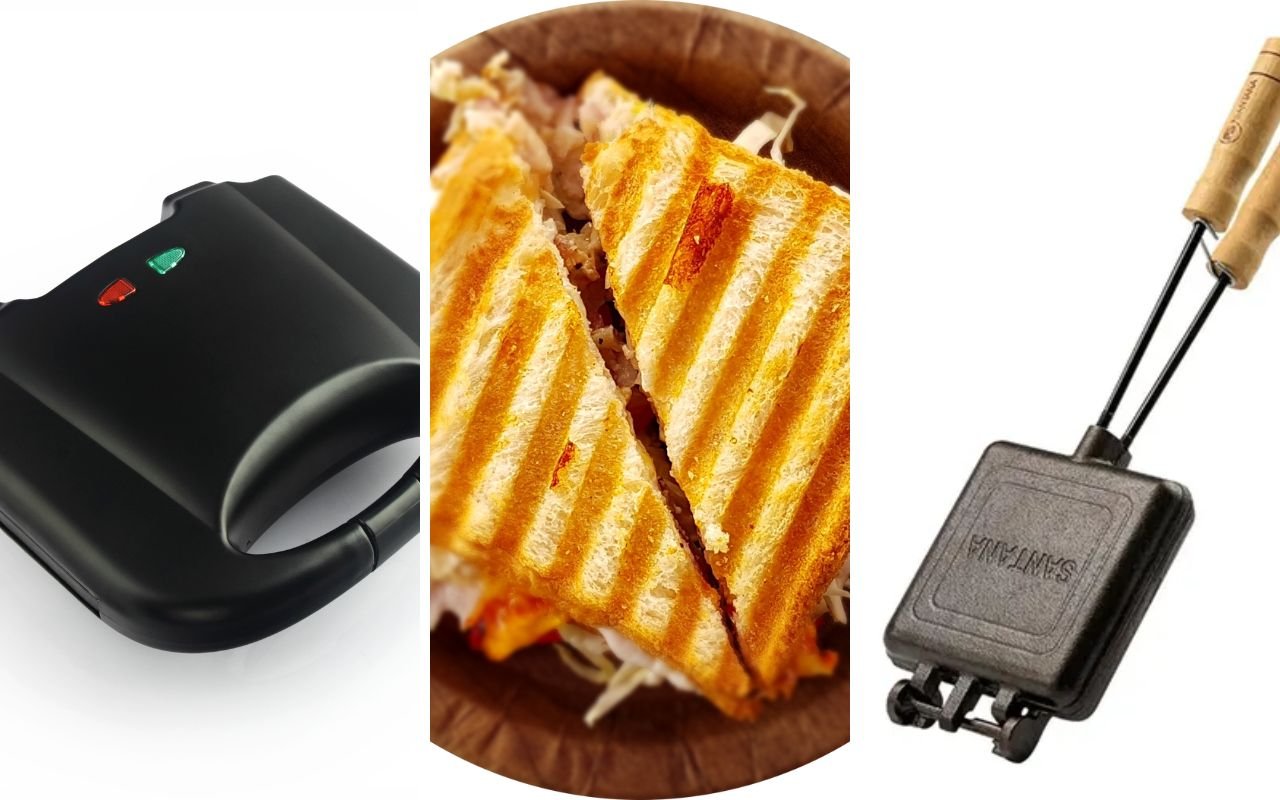 Será que é melhor comer lanche feito na sanduicheira elétrica ou na de ferro, no fogão? Veja as diferenças.