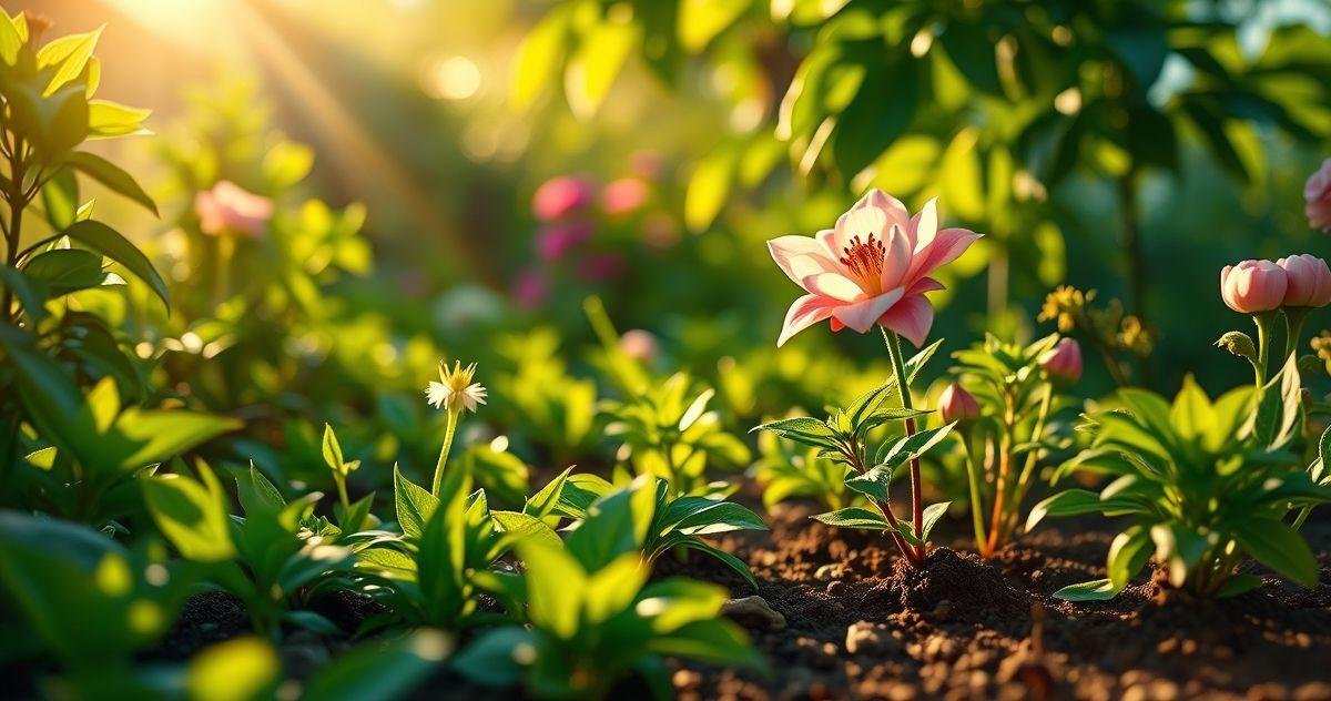 a terapia da jardinagem