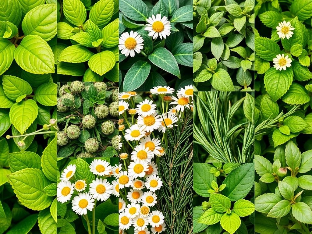 Top 10 plantas medicinais para cultivar em casa: manjericão, hortelã, camomila, alecrim, erva-cidreira, orégano, sálvia, boldo, capim-limão e babosa.