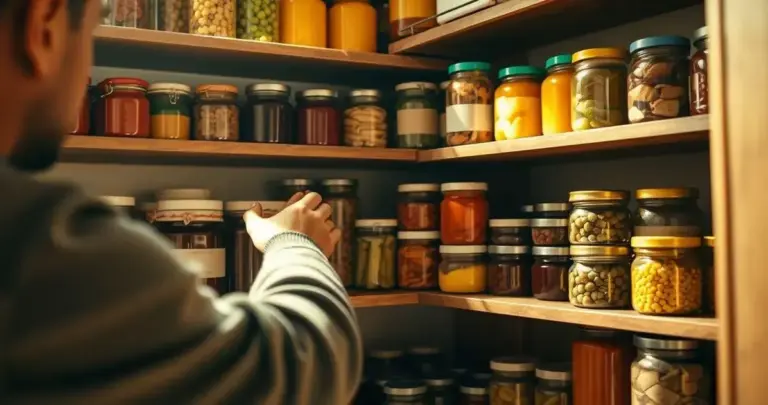 como organizar a despensa de alimentos