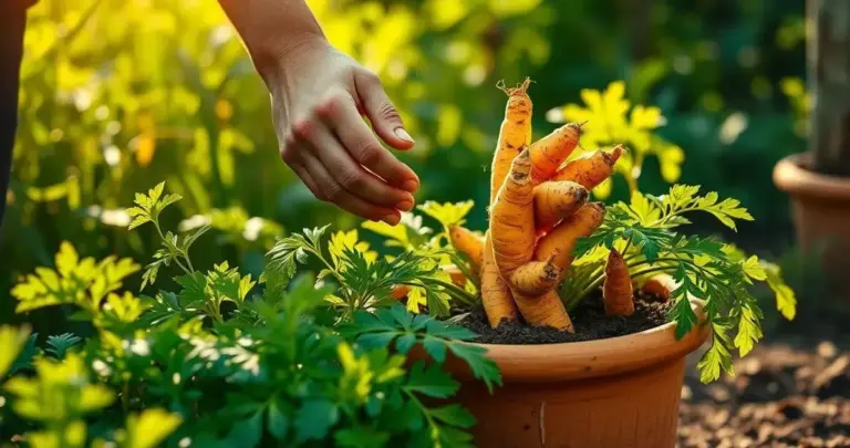 como plantar açafrão da terra