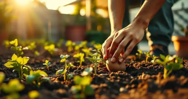 como plantar batata inglesa