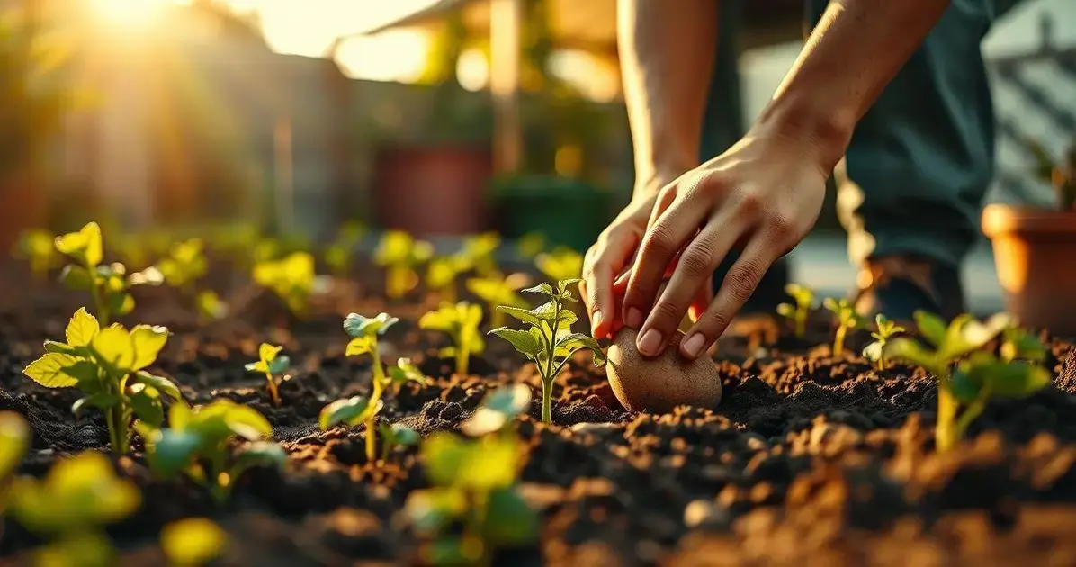 como plantar batata inglesa