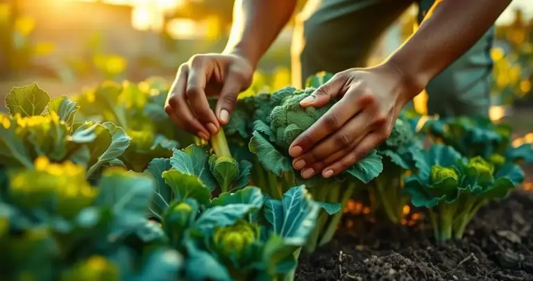 como plantar brócolis