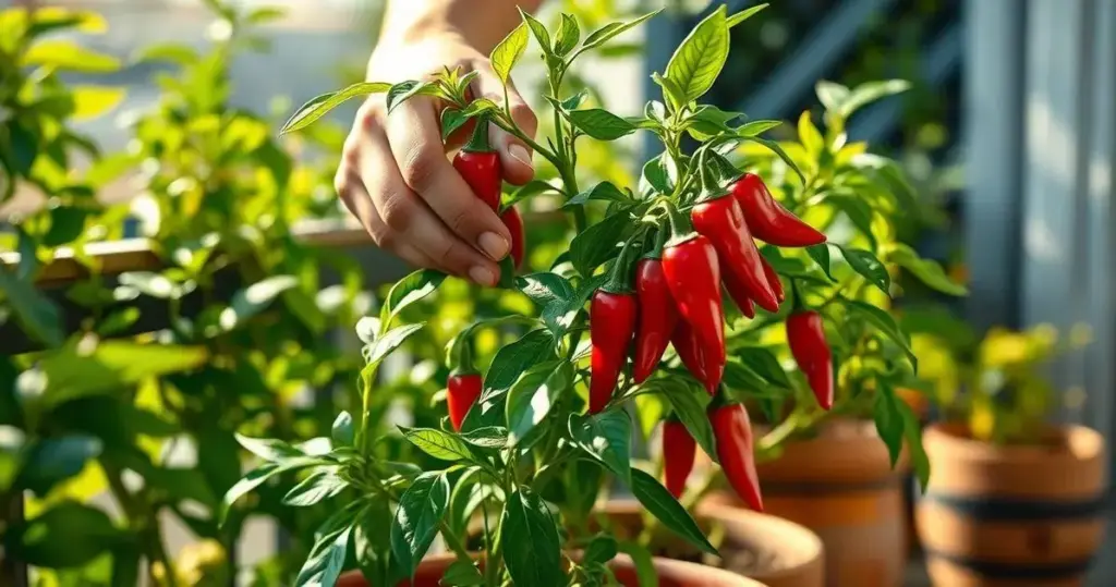 como plantar pimenta