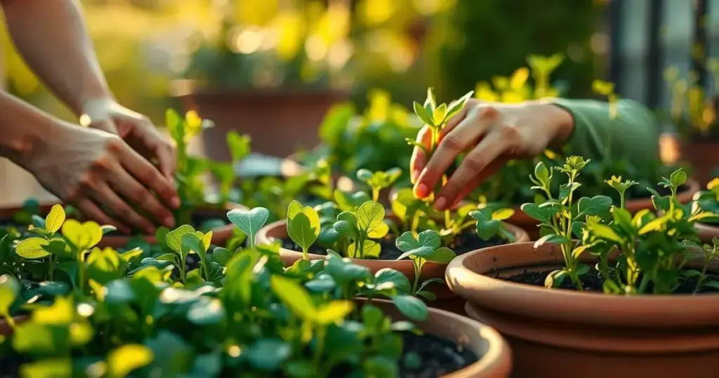 como plantar rúcula