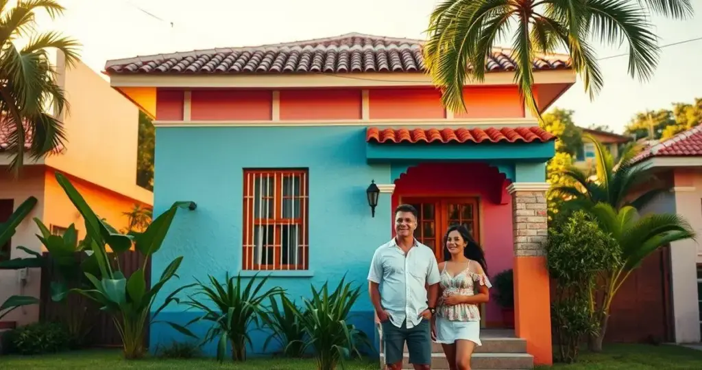 Cores para Fachada de Casa: 30 Ideias para se Inspirar cores para pintar a fachada de casa