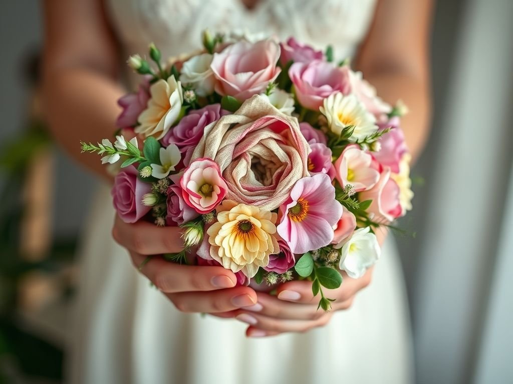 Buquê de flores em espiral feito à mão: aprenda o passo a passo para criar arranjos florais incríveis