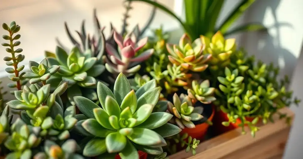 decoração com suculentas