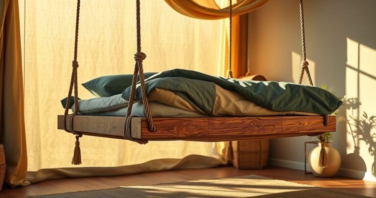 DIY cama suspensa