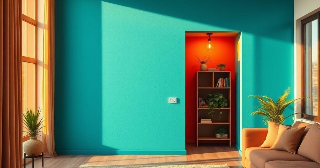 erros ao escolher a cor da parede