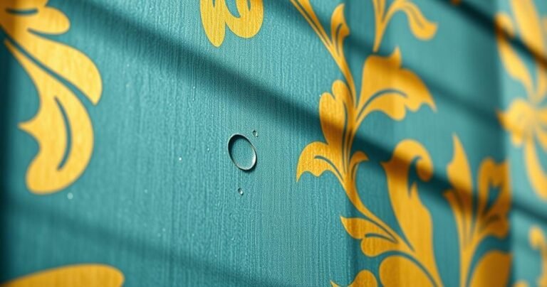 erros na instalação de papel de parede