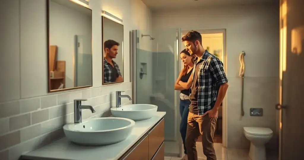 erros na reforma do lavabo