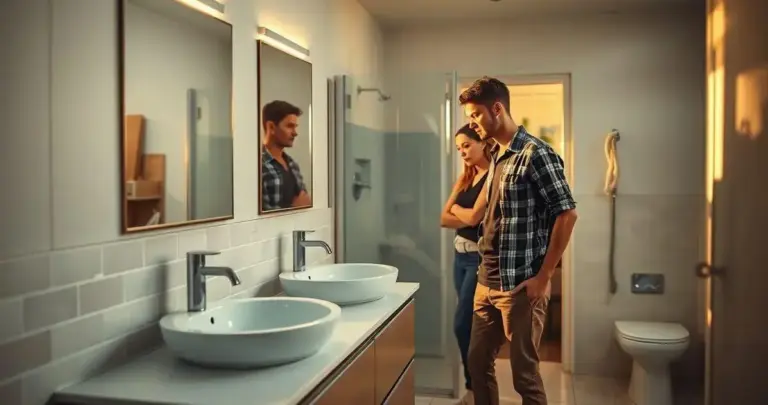 erros na reforma do lavabo