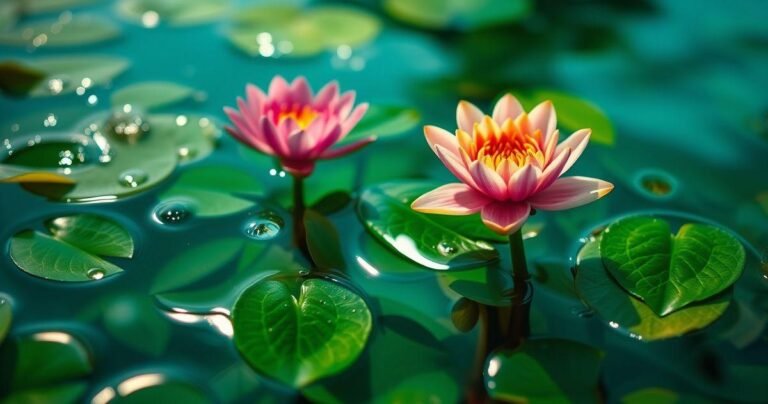 flores que podem ser cultivadas na água