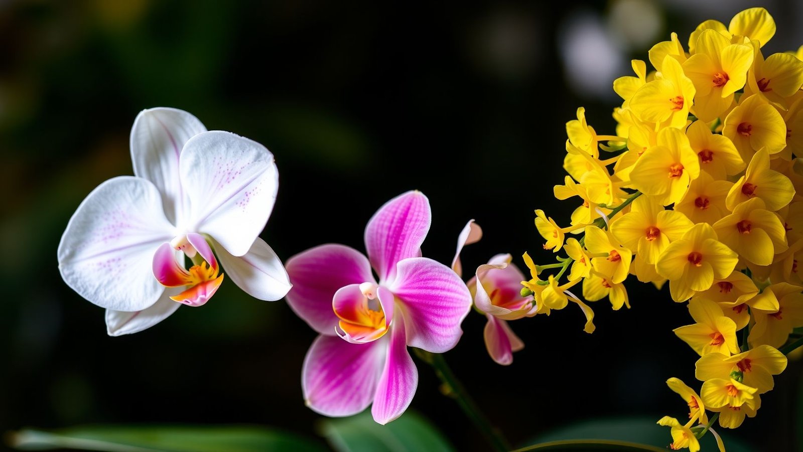 Orquídeas fáceis de cuidar: Phalaenopsis, Oncidium e Cattleya para iniciantes - Guia completo
