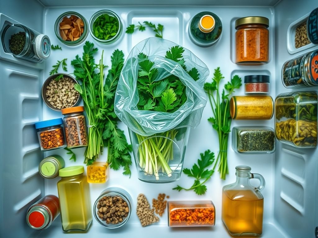 Como conservar temperos na geladeira: Dicas e métodos para manter a frescura por mais tempo. Guia completo.