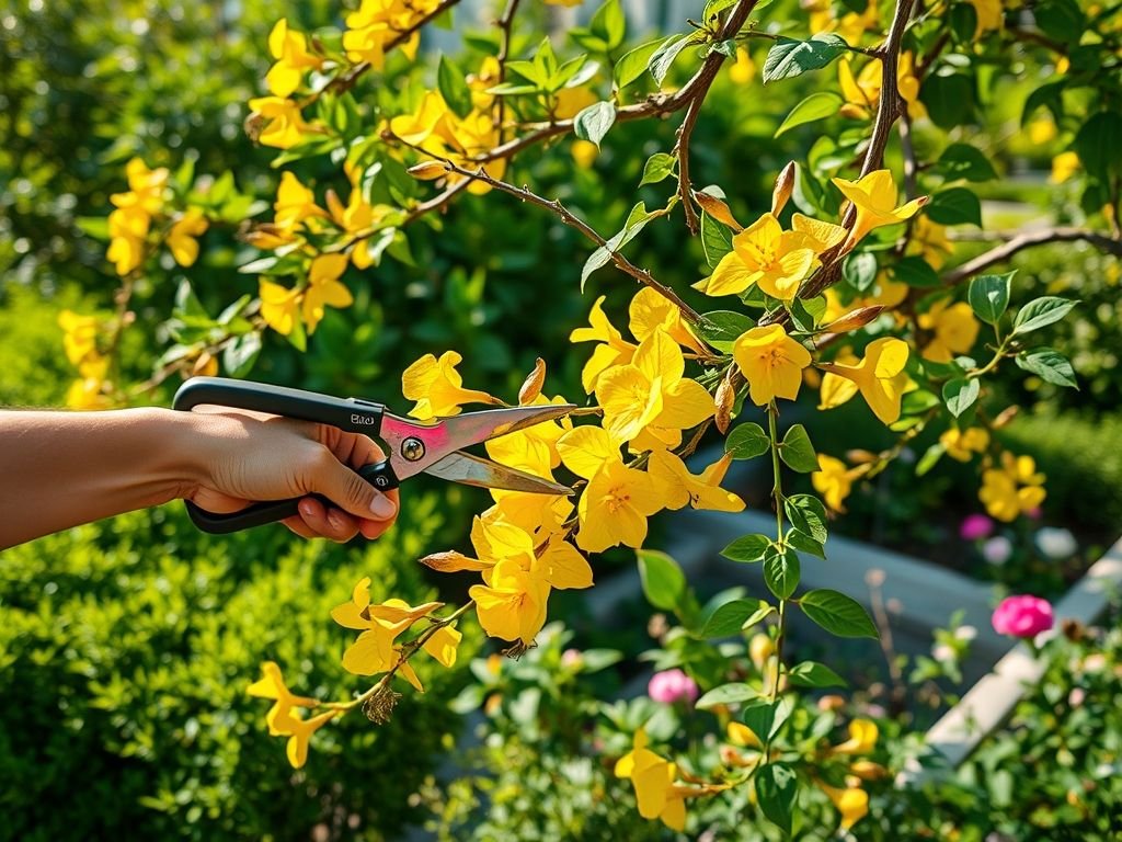 Poda da alamanda amarela: guia prático para estimular a floração