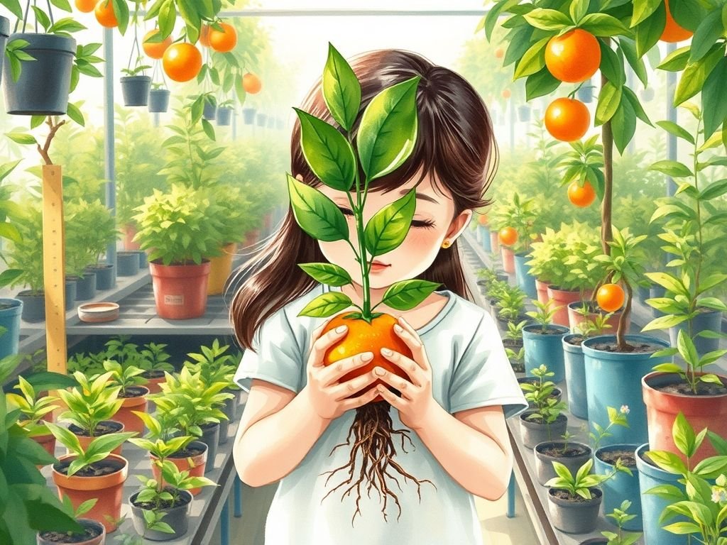 Como escolher muda de laranjeira anã saudável: guia para um pomar em vasos de sucesso.