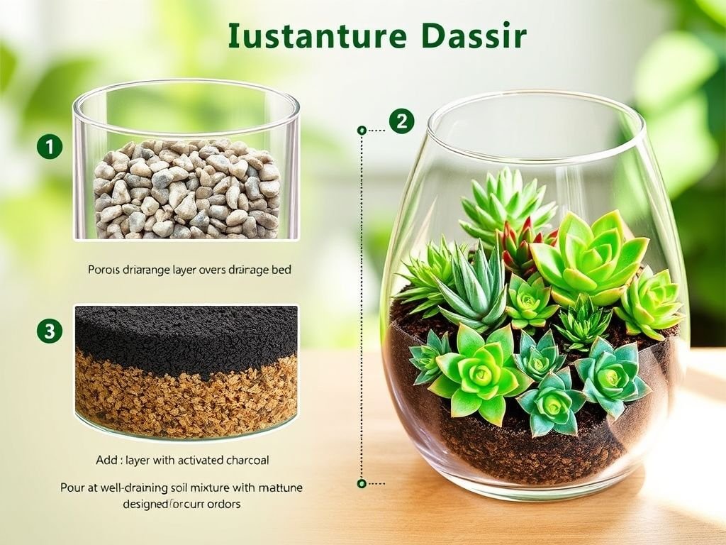 Passo a passo para montar um terrário de suculentas: guia prático e fácil para iniciantes