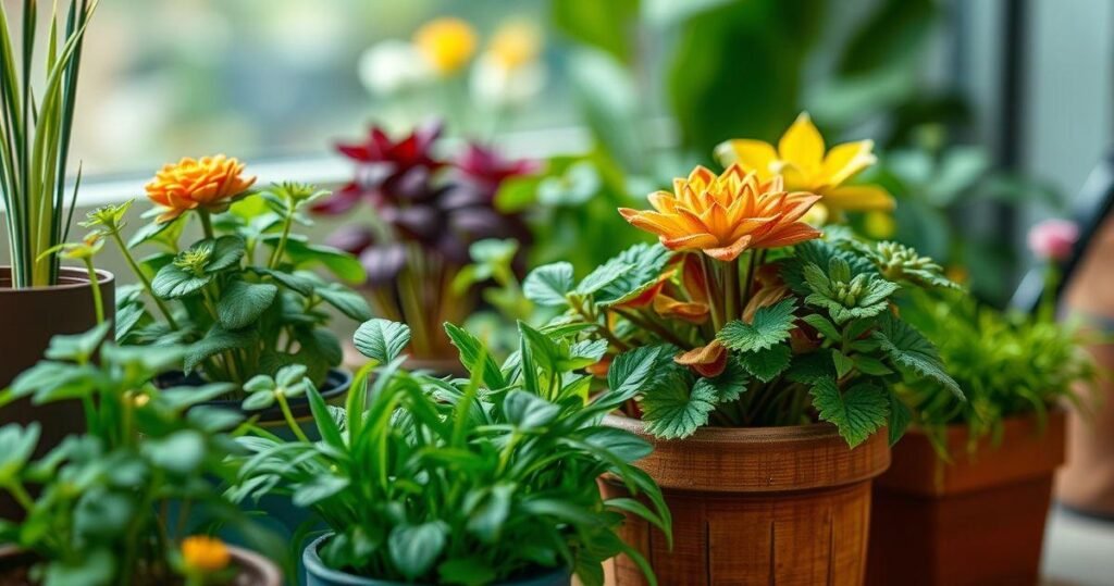 horta em vasos para iniciantes