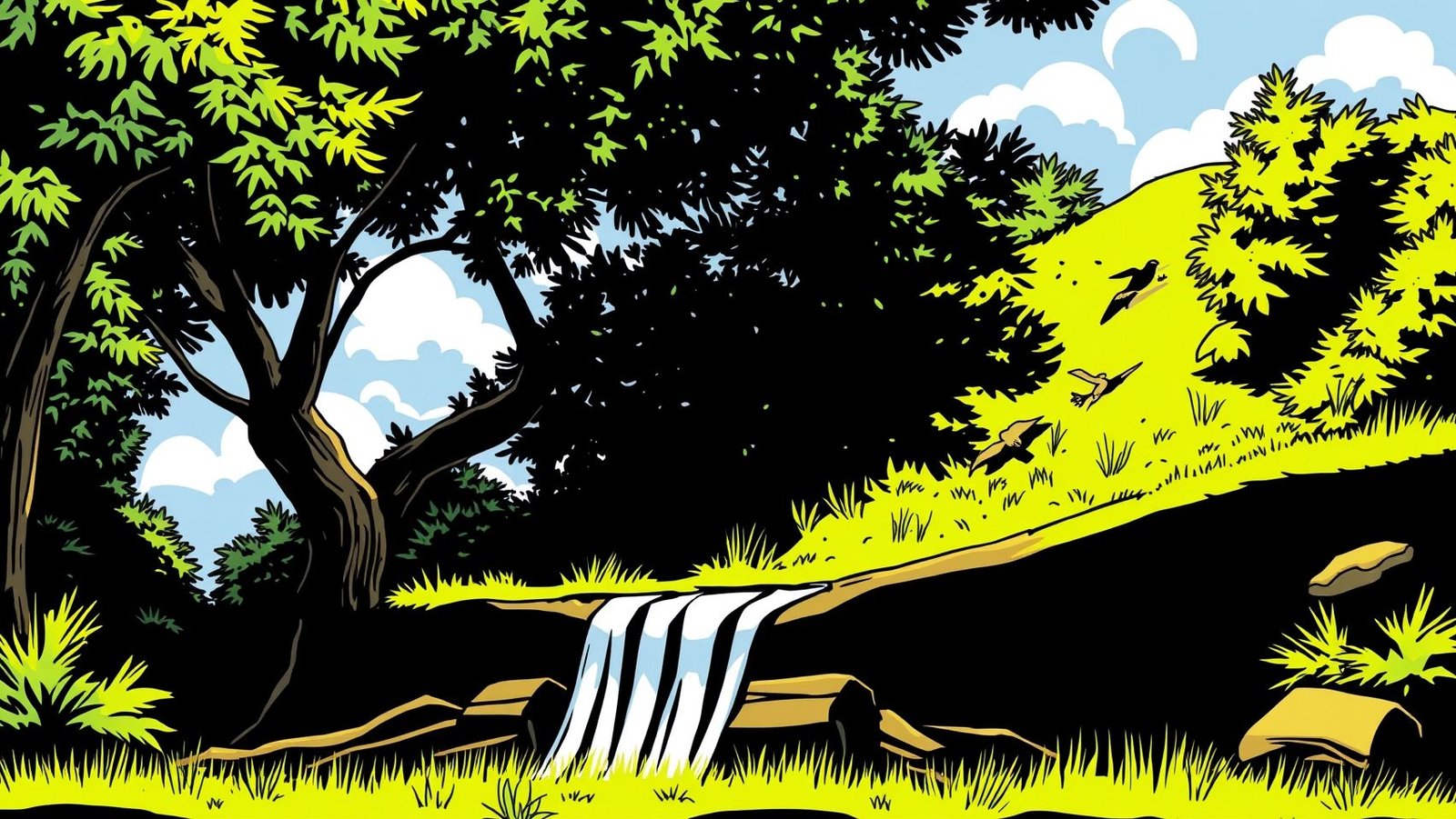 Diagrama da raiz do jacarandá: profundidade, extensão e danos potenciais