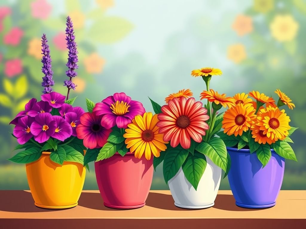 Top 5 flores resistentes ao vento para varandas e jardins: lavanda, petúnia, gazânia, lantana e calêndula