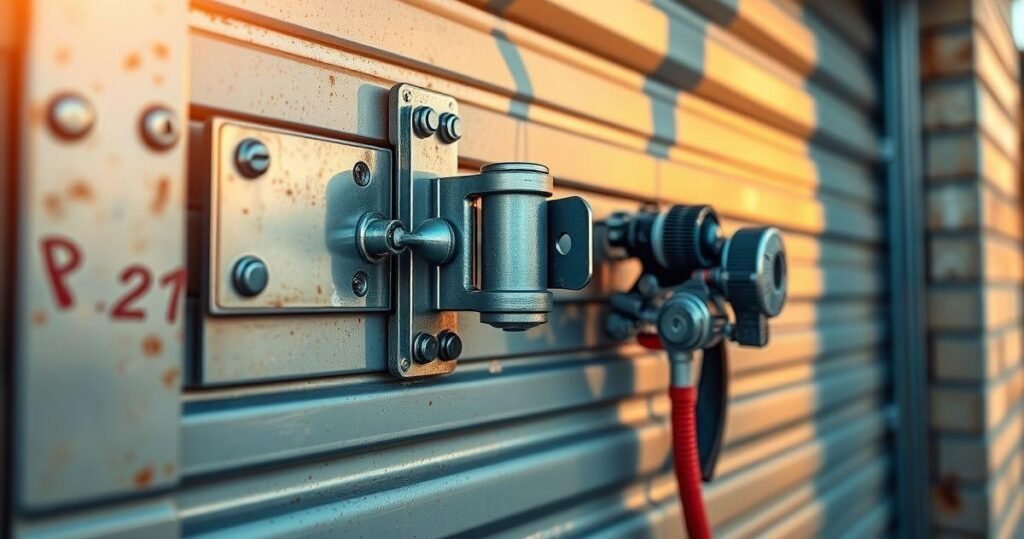 manutenção de portão de garagem