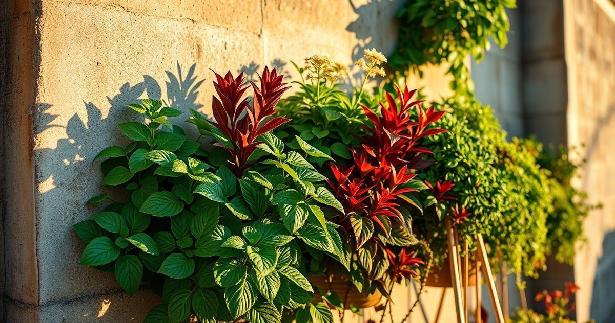 plantas para jardim vertical externo