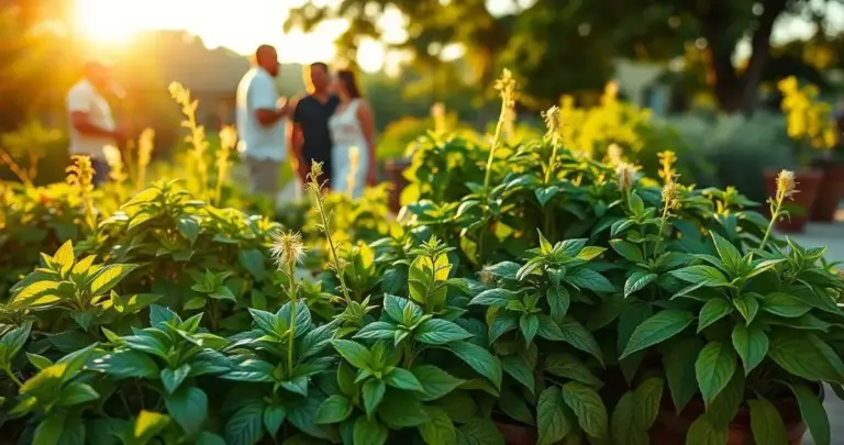 plantas que afastam mosquitos