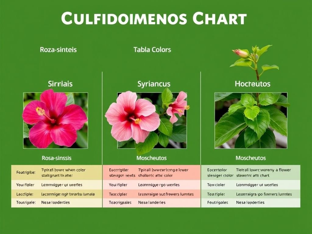 Tipos de hibisco para cultivar em vaso: Rosa-sinensis, Syriacus, Moscheutos. Compare cores, tamanhos e cuidados.