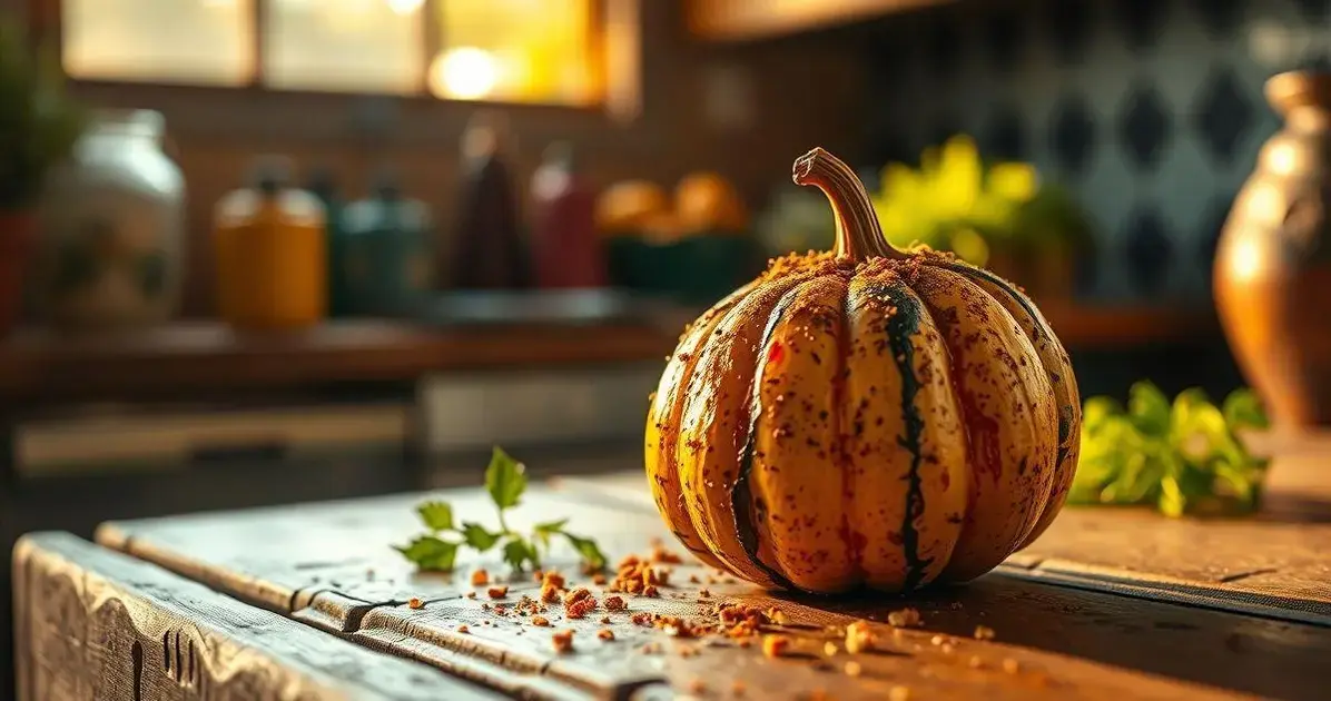 tempero para abóbora cabotiá