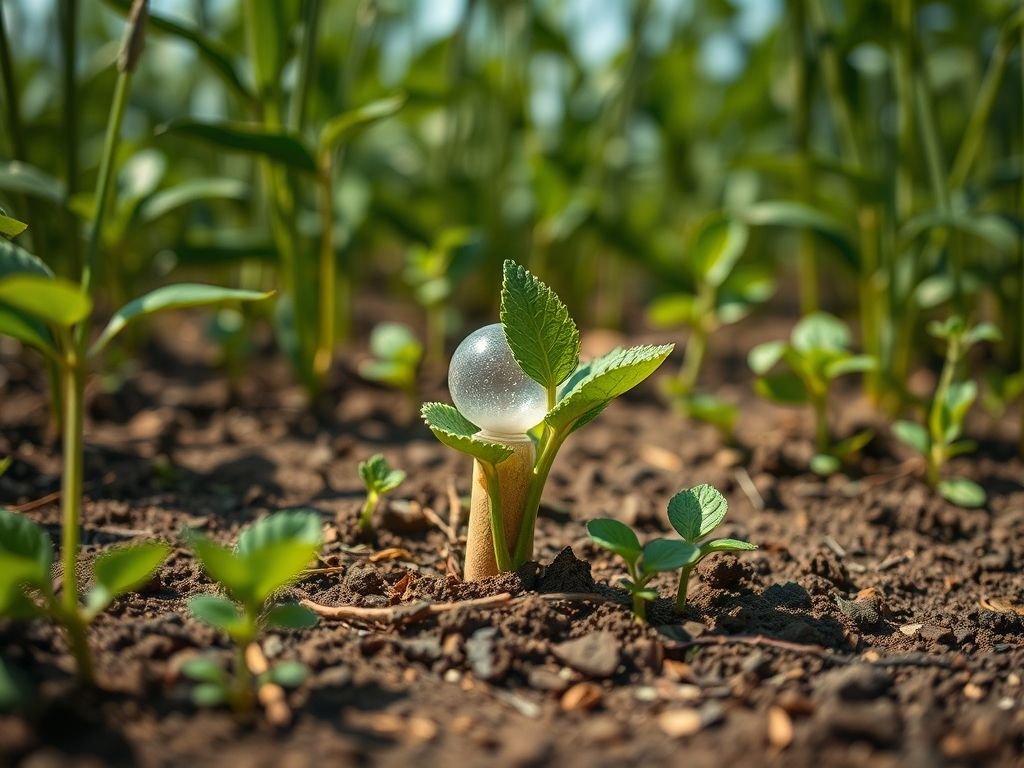 Plantio de bulbo de agapanto: profundidade ideal de 5cm em solo rico em matéria orgânica. Guia passo a passo para jardinagem e cultivo de agapantos.