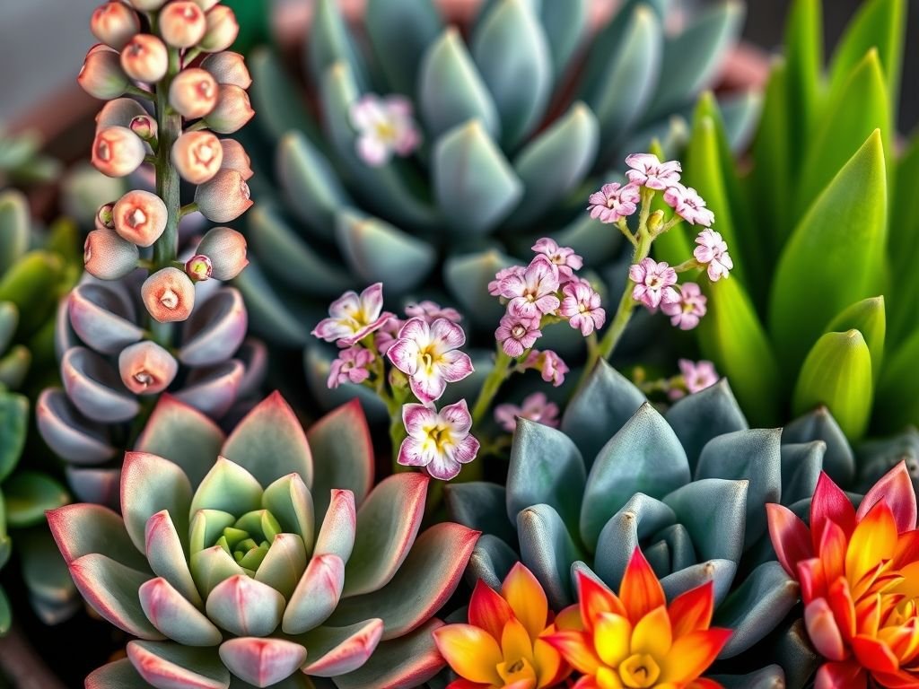 Variedades de suculentas que florescem facilmente. Melhores especies de suculentas para ter flores.