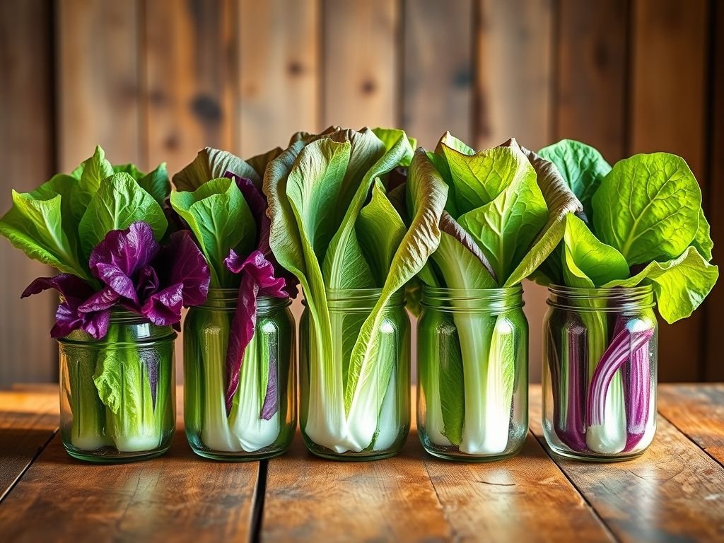 Variedades de alface para plantar em casa: crespa, lisa, romana, americana, mimosa, roxa