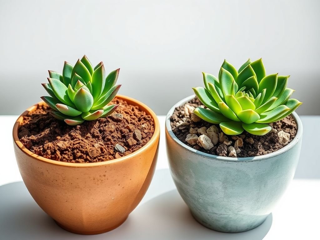 Substrato ideal para suculentas. Comparativo de substratos para o cultivo de suculentas.