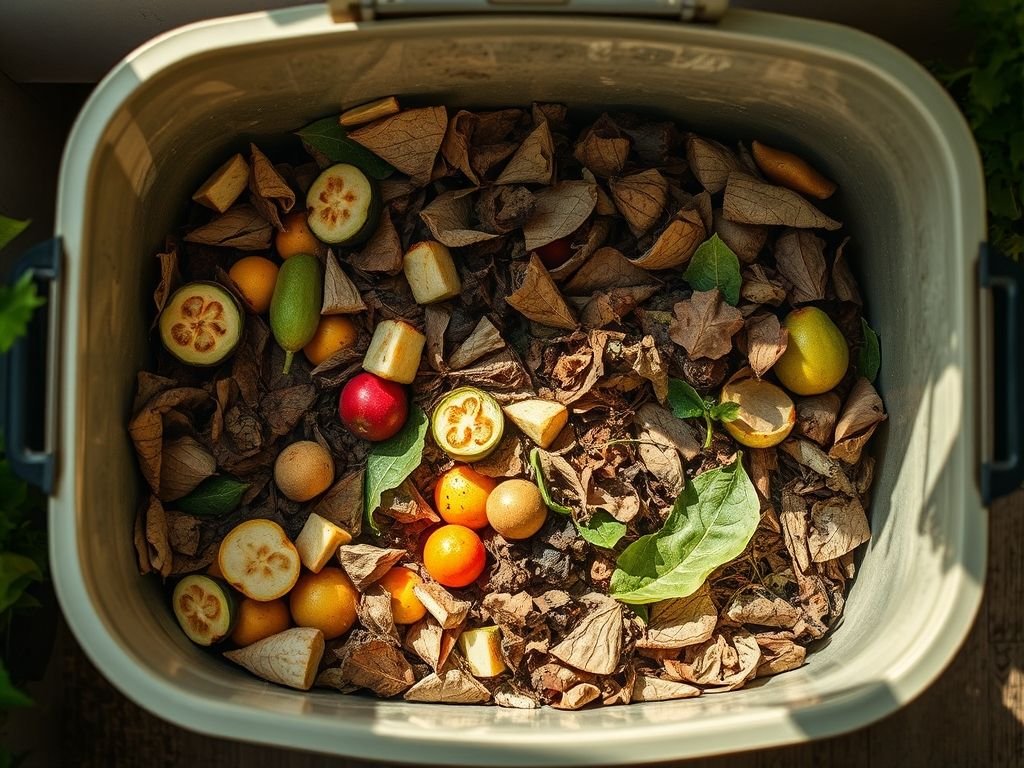 Compostagem caseira: aprenda a transformar lixo em adubo orgânico para sua horta. Guia completo de compostagem.