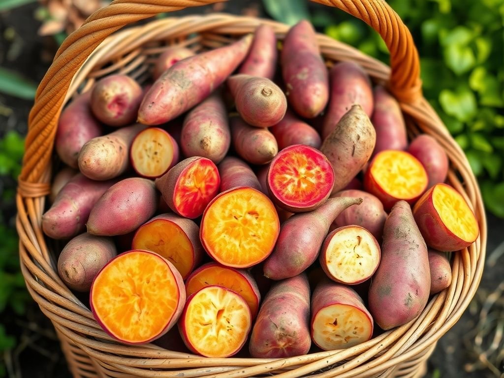 Receitas com batata doce: ideias deliciosas para aproveitar sua colheita caseira. Aprenda a fazer purê de batata doce e batata doce assada.