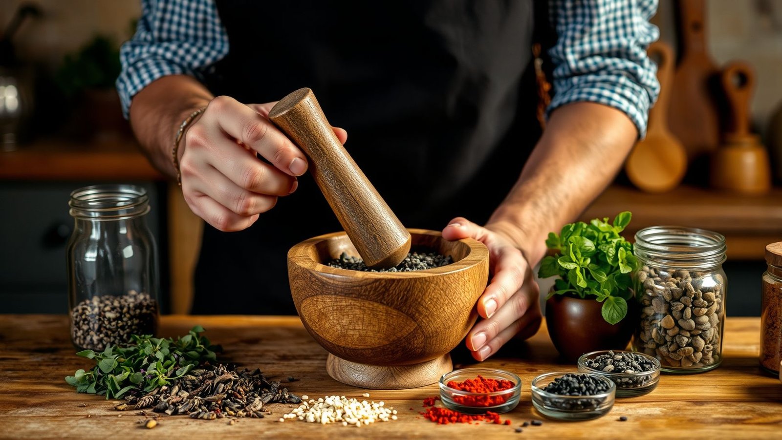 Receitas de misturas de temperos caseiros usando ervas secas | Crie combinações personalizadas e saborosas