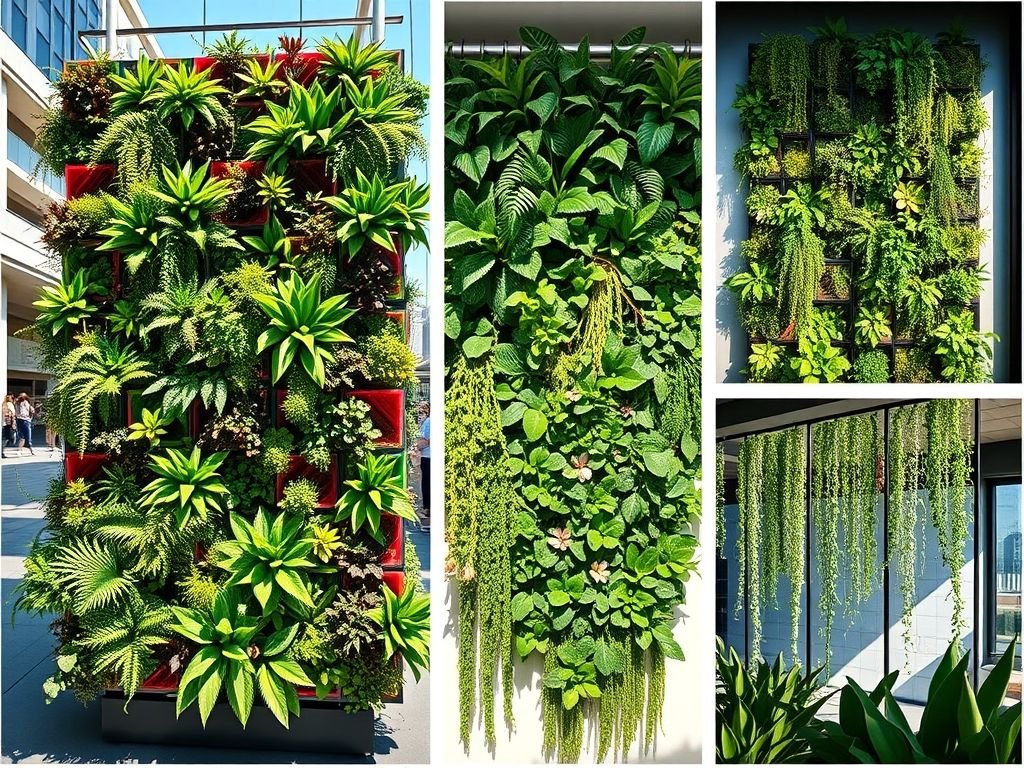 Tipos de jardim vertical: modular, painéis, vasos suspensos e pallets. Qual o ideal para você?