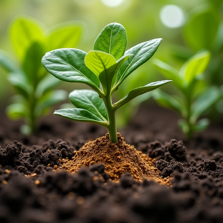 Adubando acerola para estimular flores e frutos.