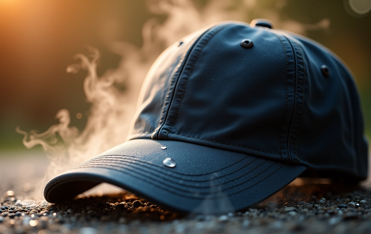 Água quente para lavar boné?